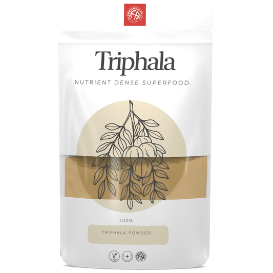 Triphala Powder (Amla Bibhitaki + Haritaki)