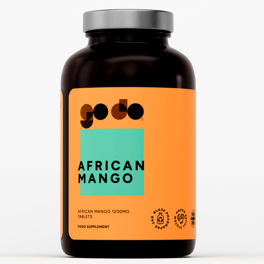 African Mango Extract 1200mg Tablets - UK Made Vegan Supplement - Natural Formula