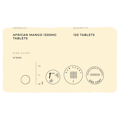 African Mango 1200mg Tablets