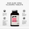 Aloe Vera 10,000mg Tablets - Digestive & Skin Health Support