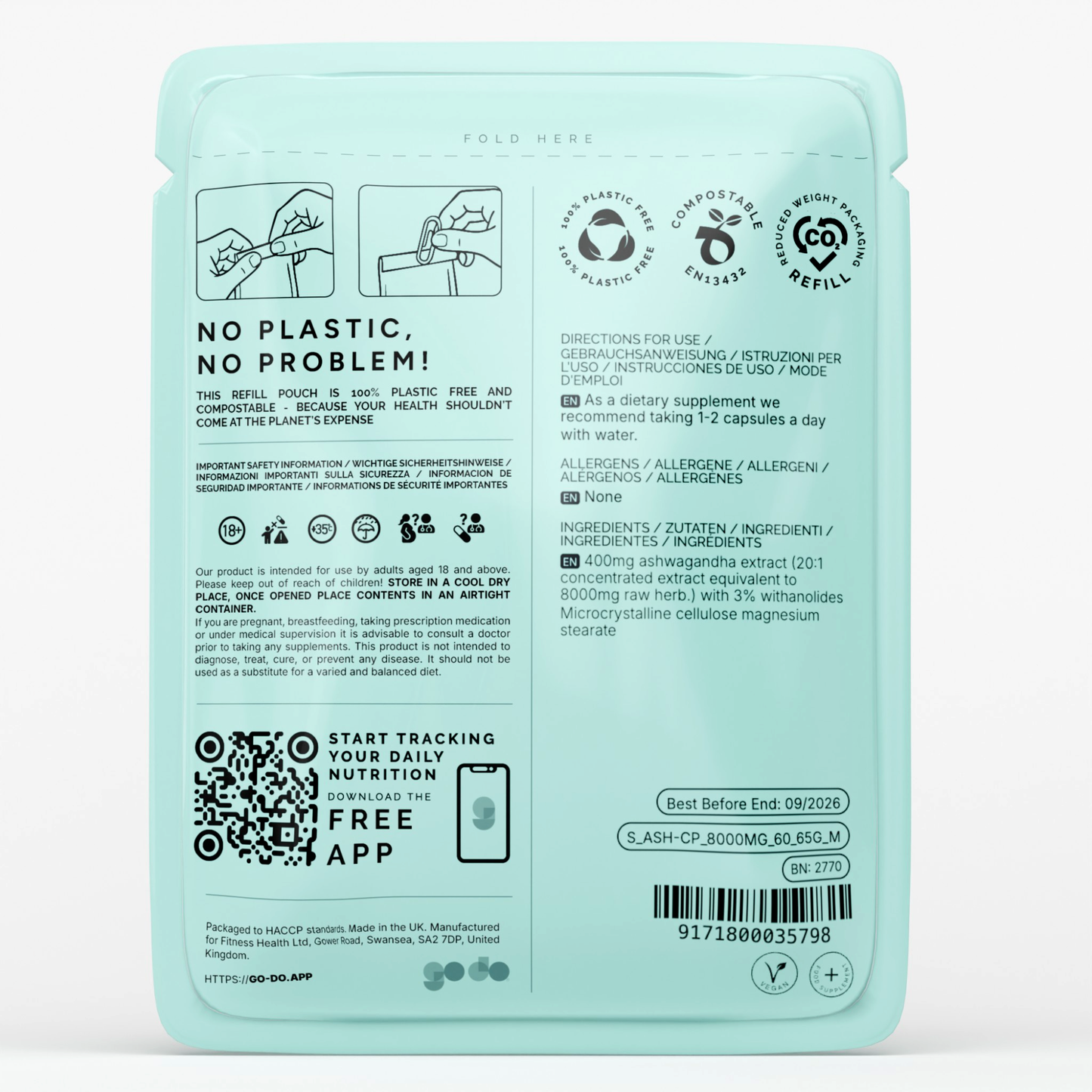 Ashwagandha Capsules 8000mg