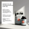 Organic Ashwagandha KSM-66 Capsules | 3-in-1 Complex for Stress & Energy Support
