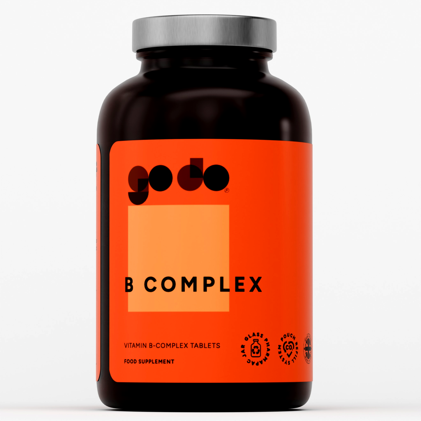 Vitamin B Complex Tablets - Essential B Vitamin Formula Natural Energy