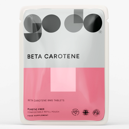 Beta Carotene 8mg Tablets - Natural Vitamin A Precursor