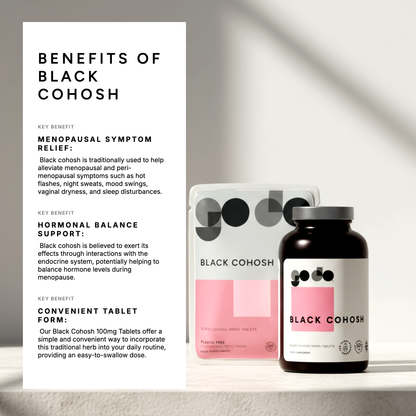 Black Cohosh 100mg Tablets