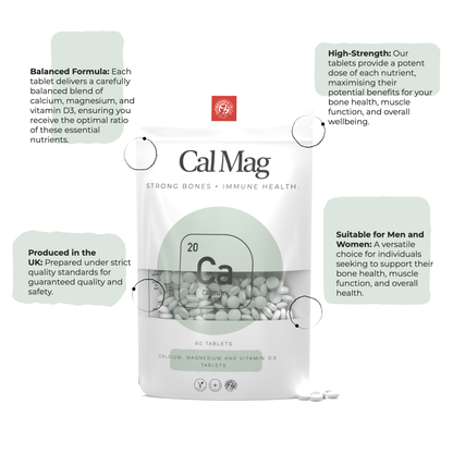 Calcium Magnesium & Vitamin D Tablets