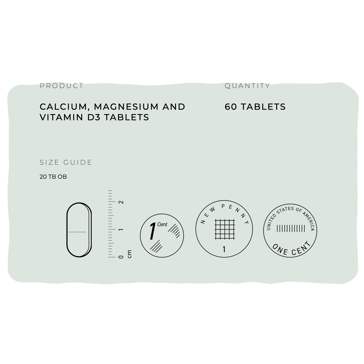 Calcium Magnesium & Vitamin D Tablets