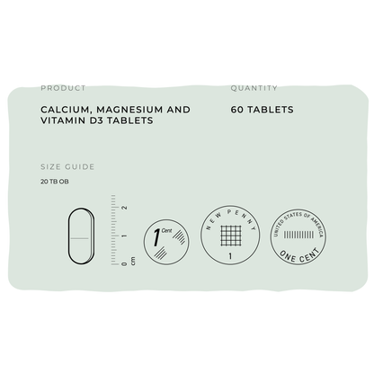 Calcium Magnesium & Vitamin D Tablets