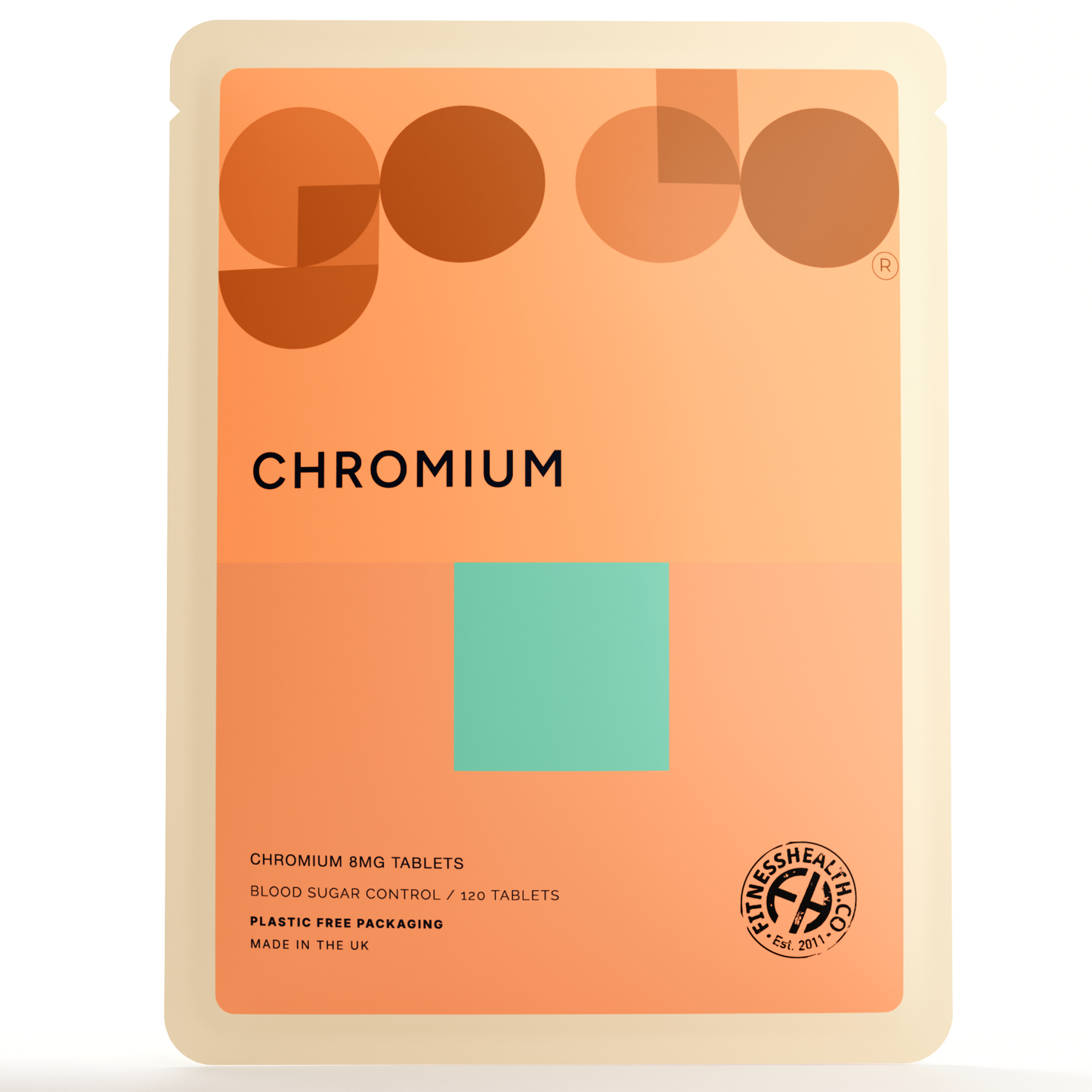 Chromium Tablets 8mg Vegan Tablets