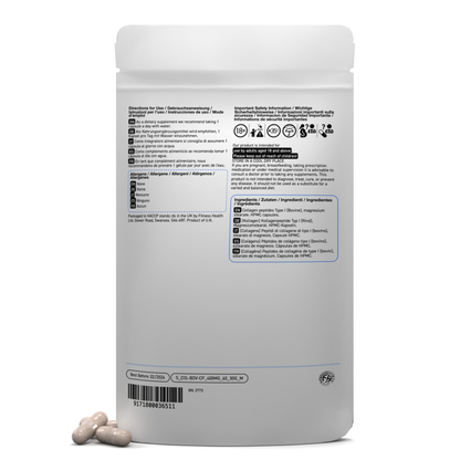 Bovine Collagen 400mg Capsules