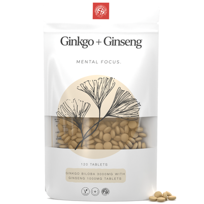Ginkgo Biloba 3000mg with Ginseng 1000mg