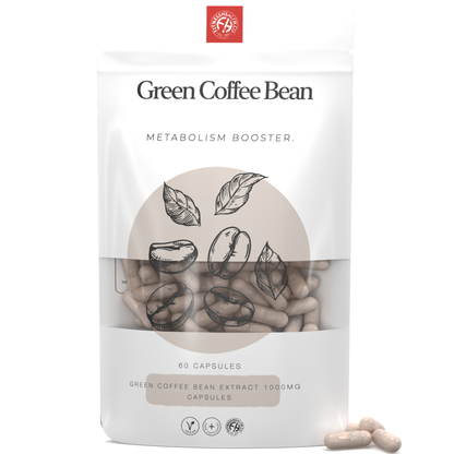 Green Coffee Bean Extract 1000mg  - Natural Weight Loss