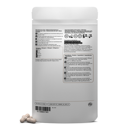 Green Coffee Bean Extract 1000mg  - Natural Weight Loss