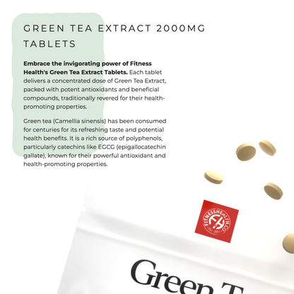Green Tea Extract 2000mg High Strength Tablets