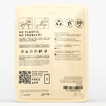 Green Tea Extract 50mg Tablets