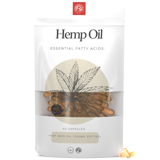 Hemp Seed Oil 1000mg Omega 3 - Softgel Capsules