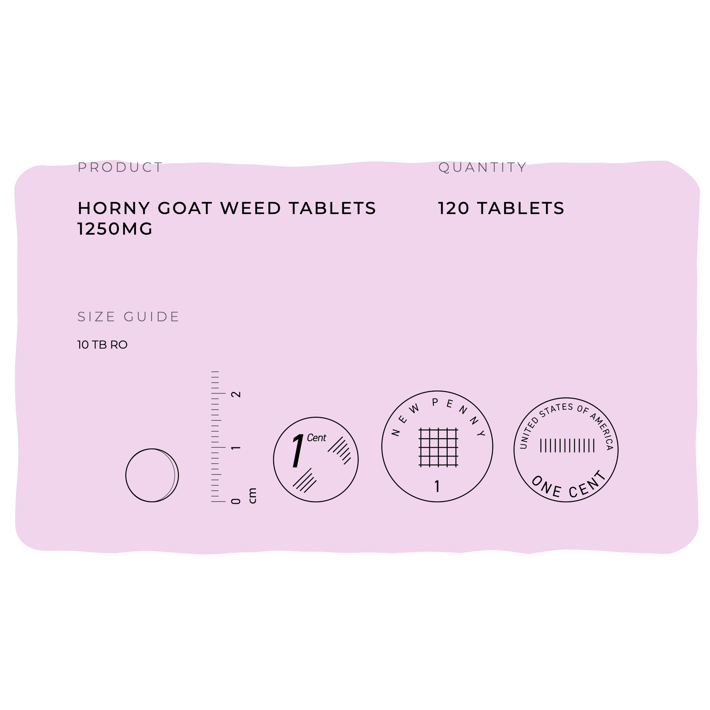 Horny Goat Weed Tablets 1250mg