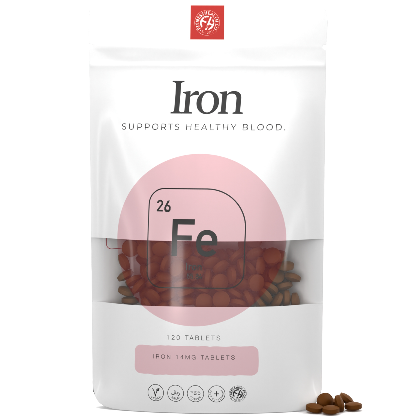 Iron 14mg Tablets - ONE a day