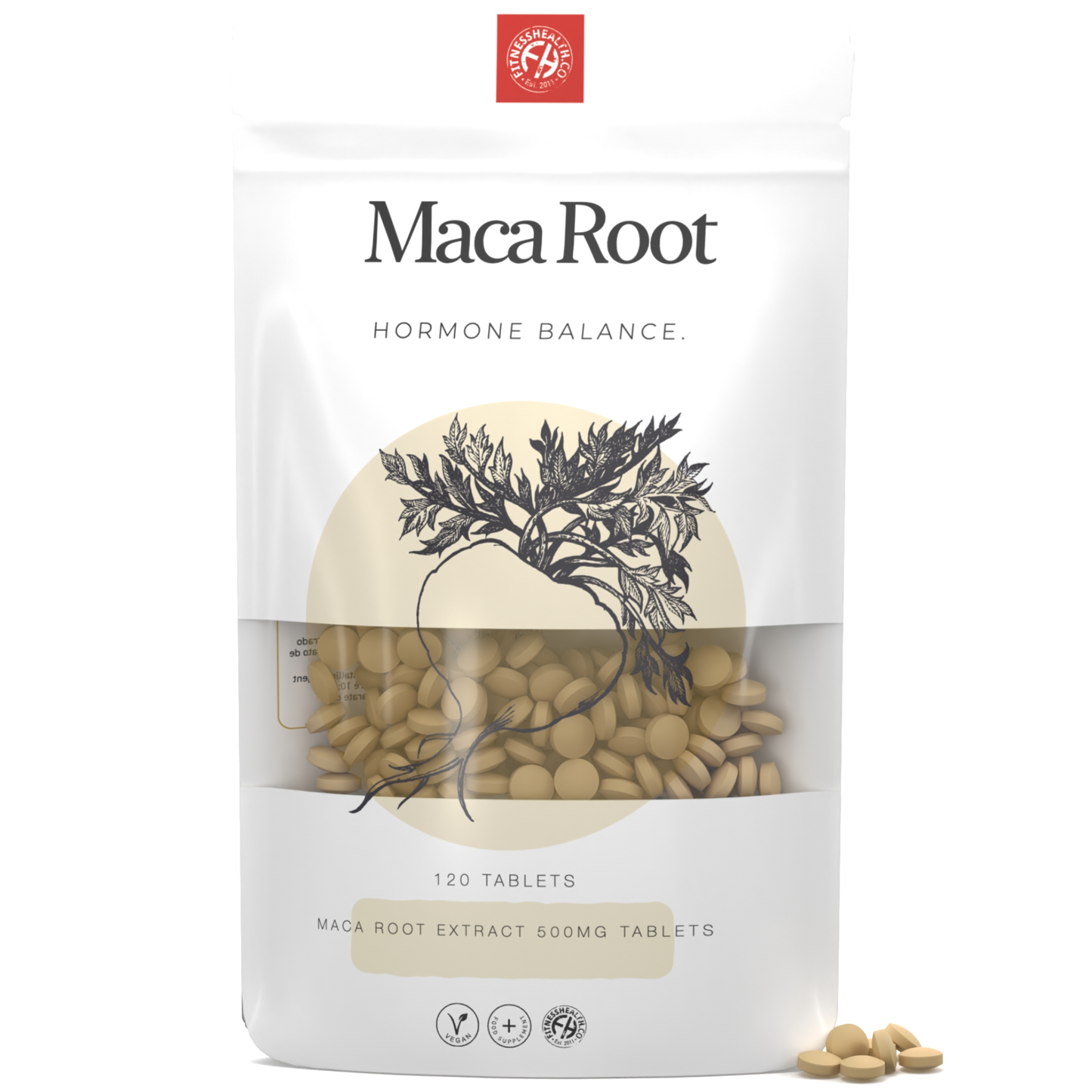 Maca Root Extract 500mg Tablets