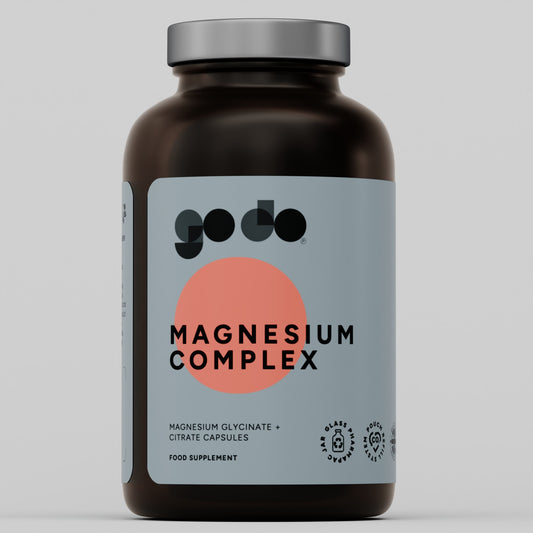 Magnesium Complex Capsules - Glycinate & Citrate - UK Made Vegan