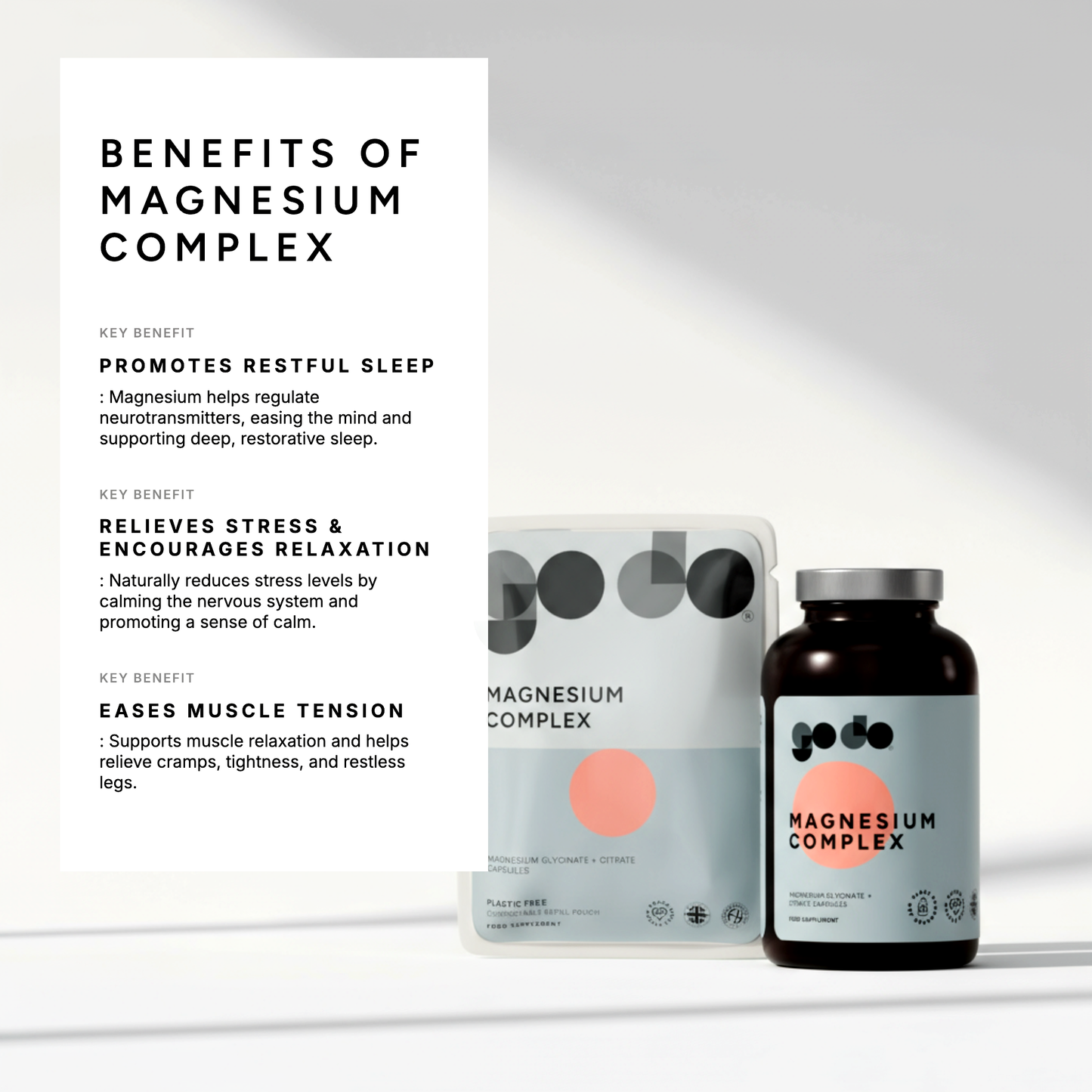 Magnesium Complex Capsules - Glycinate & Citrate