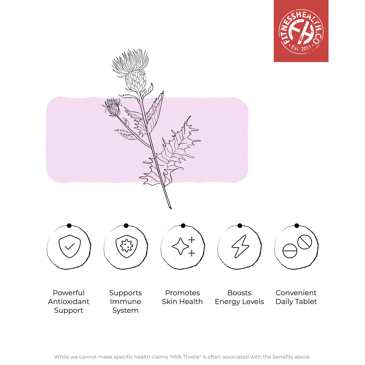 Milk Thistle Seed Extract 2000mg Tablets