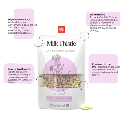 Milk Thistle Seed Extract 2000mg Tablets