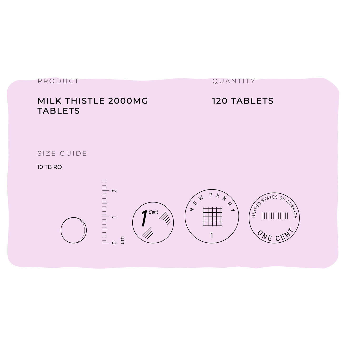 Milk Thistle Seed Extract 2000mg Tablets