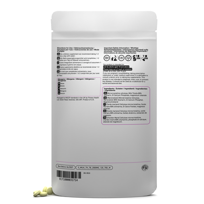 Milk Thistle Seed Extract 2000mg Tablets