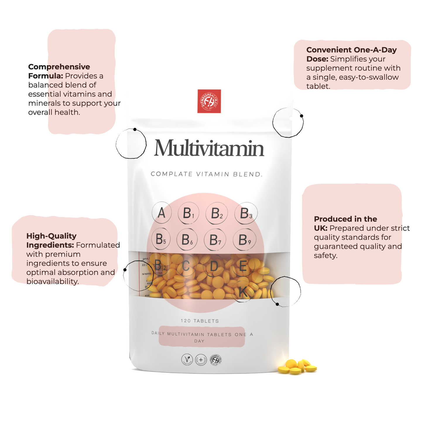 Multivitamins - all in one daily Multi vitamin