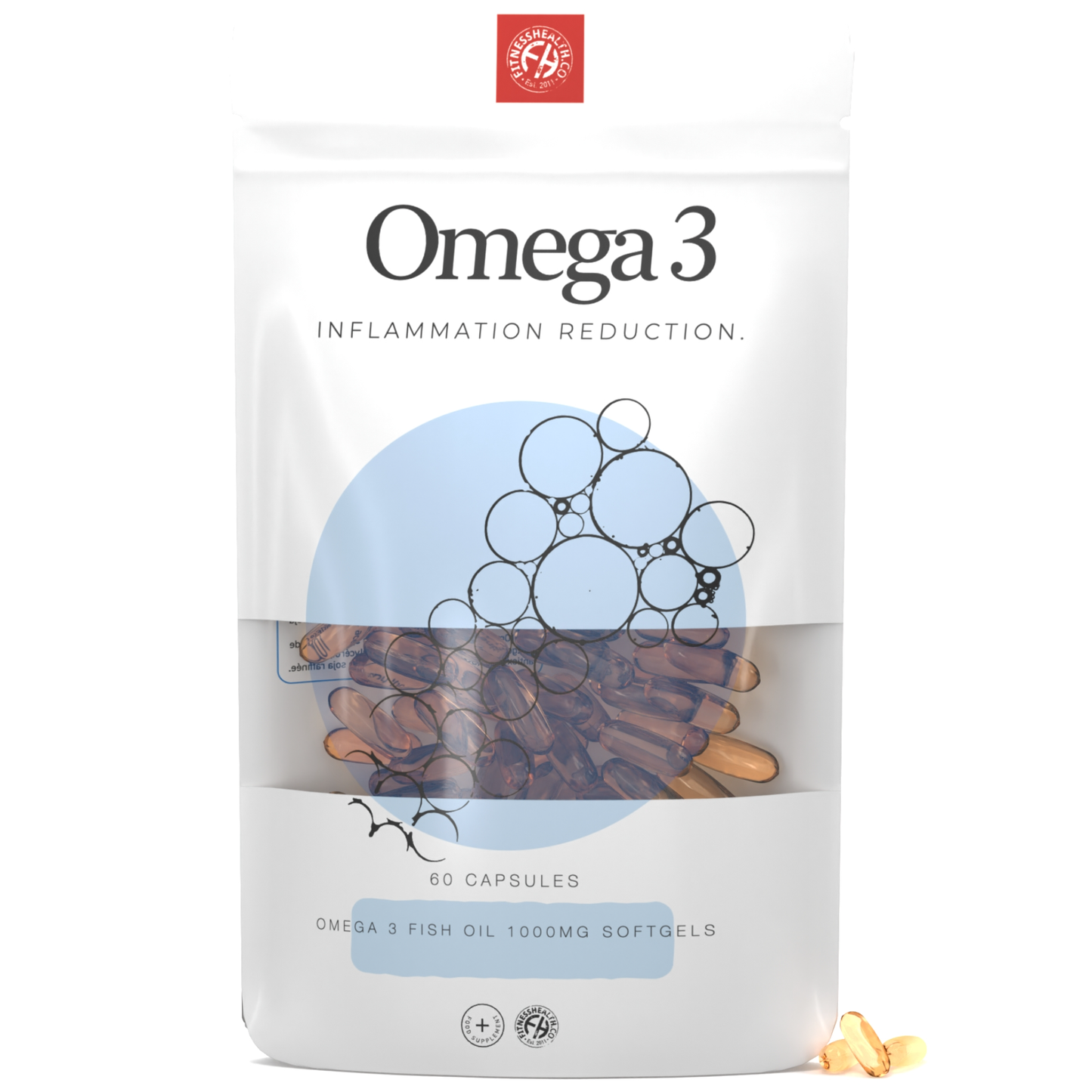 Omega 3 Fish Oil 1000mg Softgel Capsules