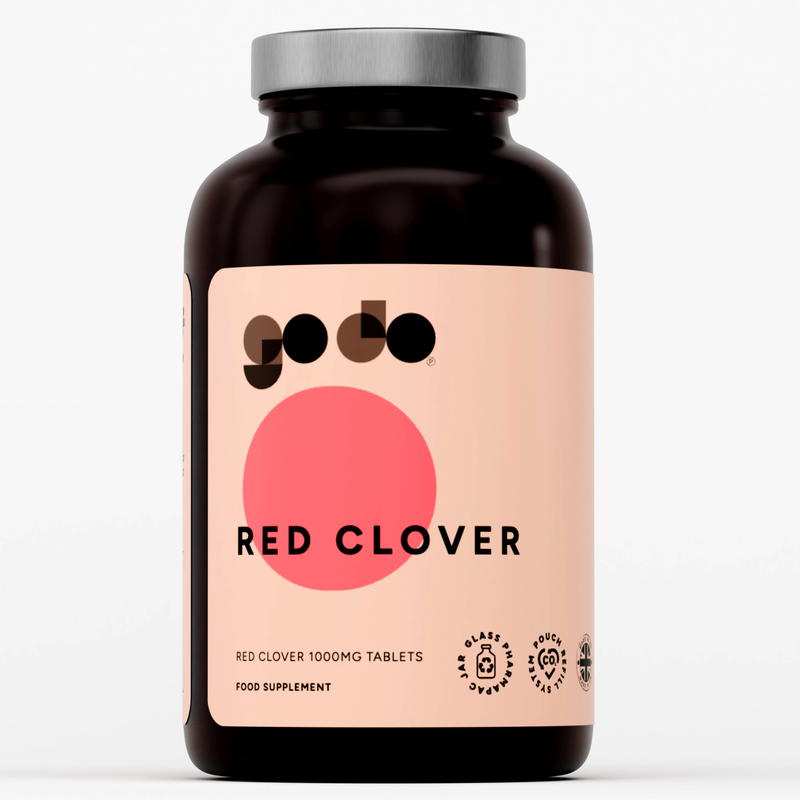 Red Clover Extract 1000mg Tablets - Menopause & Hormonal Balance Support