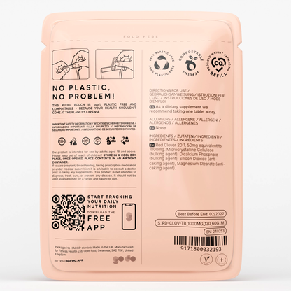 Red Clover Extract 1000mg Tablets