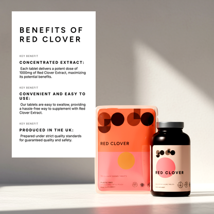 Red Clover Extract 1000mg Tablets