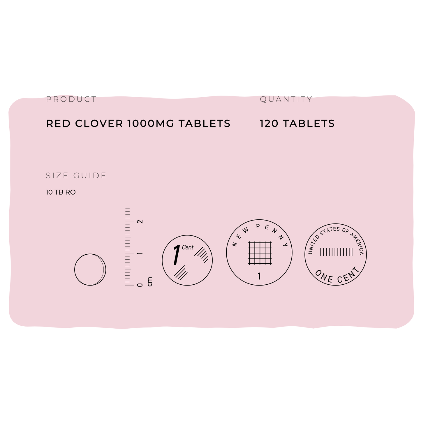 Red Clover Extract 1000mg Tablets Vegan