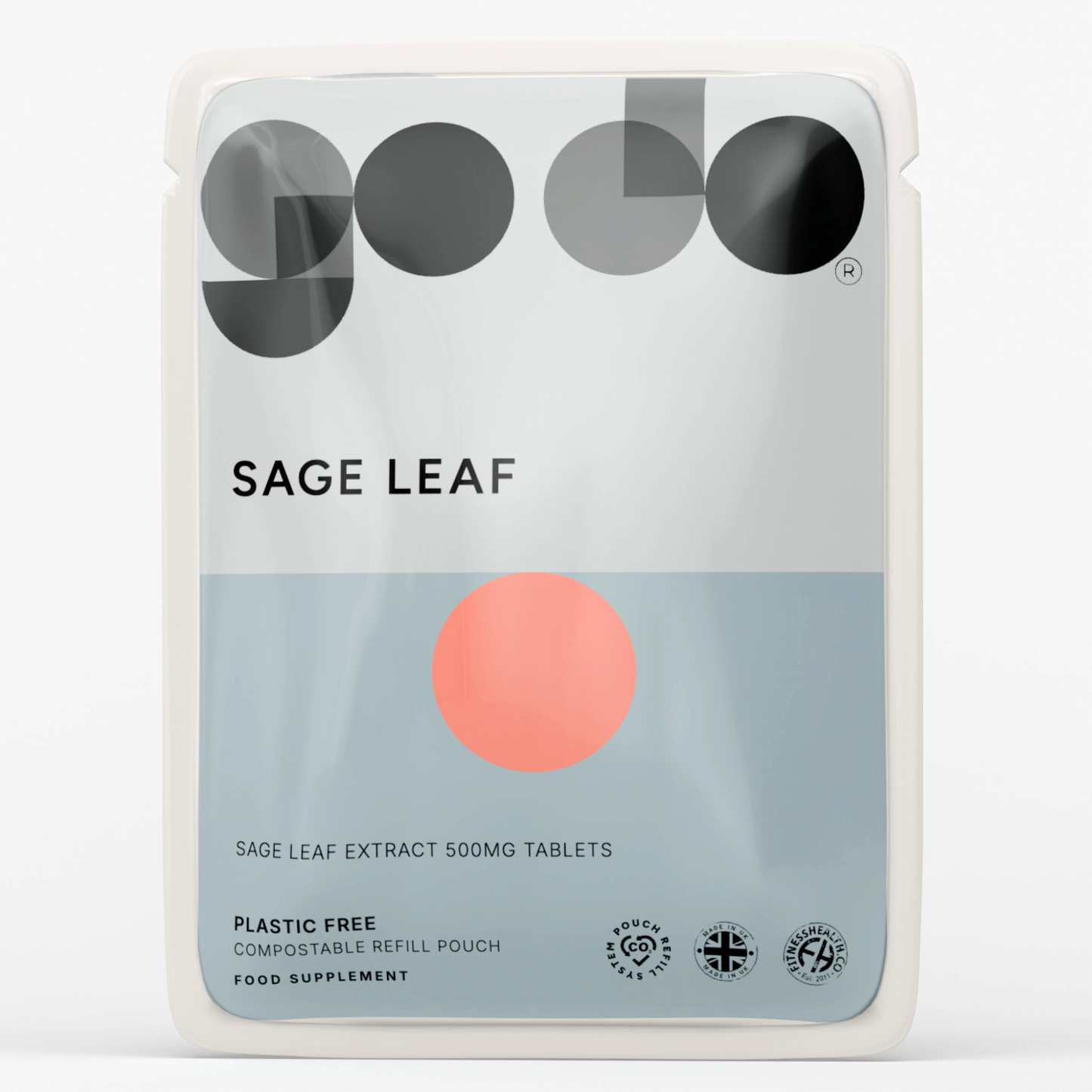 Sage Leaf Extract Tablets 500mg - UK Made Vegan Supplement - Natural Herbal Formula