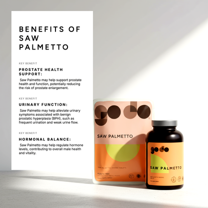 Prostate Health - Saw Palmetto Extract 3000mg Tablets