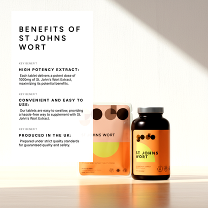 St Johns Wort Extract tablets 1000mg