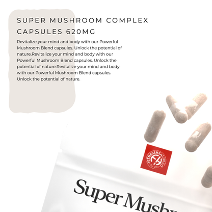 Super Mushroom Complex Capsules Nootropic Blend