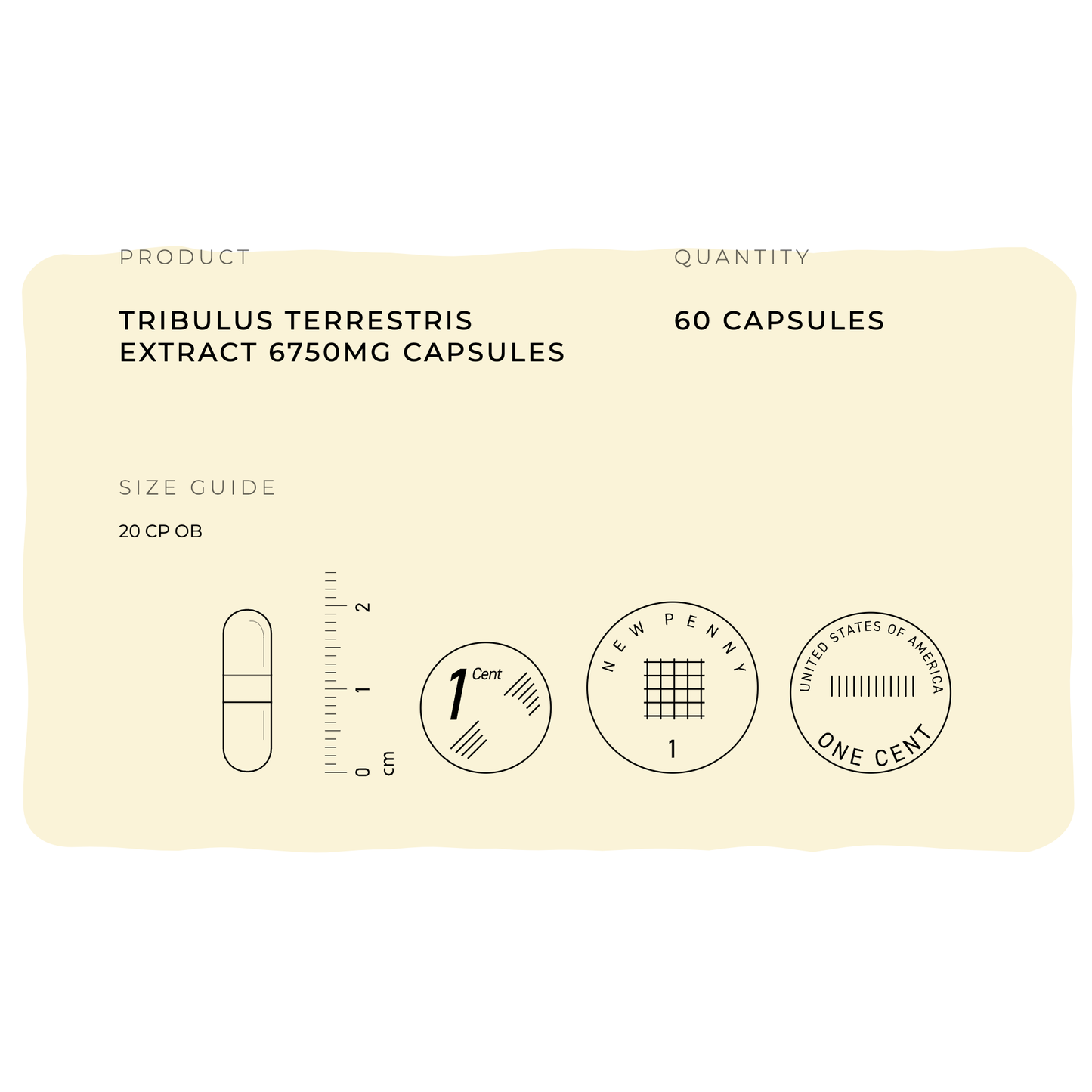 Tribulus Terrestris 6750mg Capsules