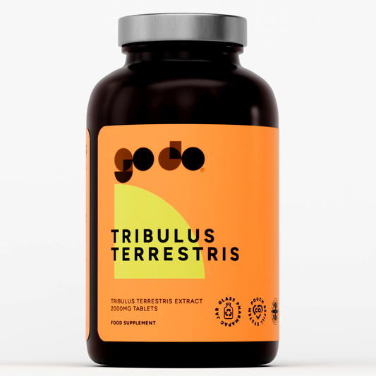 Testosterone Support - Tribulus Terrestris 2000mg Tablets - Vegan UK Made