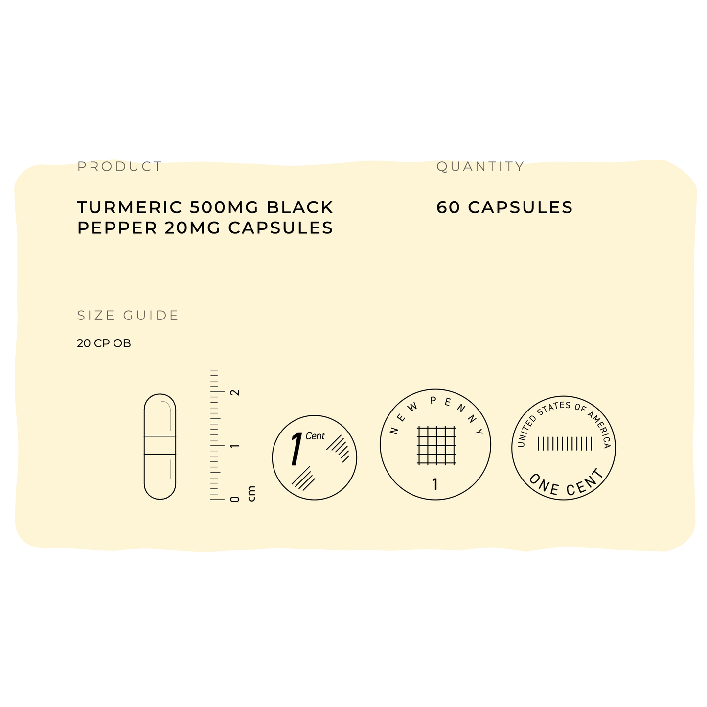 Turmeric Extract + Black Pepper Capsules