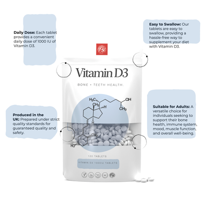Vitamin D3 1000iu Tablets