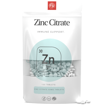 Zinc Citrate 50mg Tablets