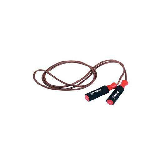 BBE Leather Bearing Weighted Skipping Rope 9ft - Fitness Health 