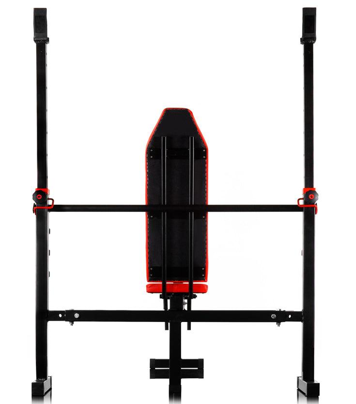 Bench with barbell racks-Spartan - Fitness Health 