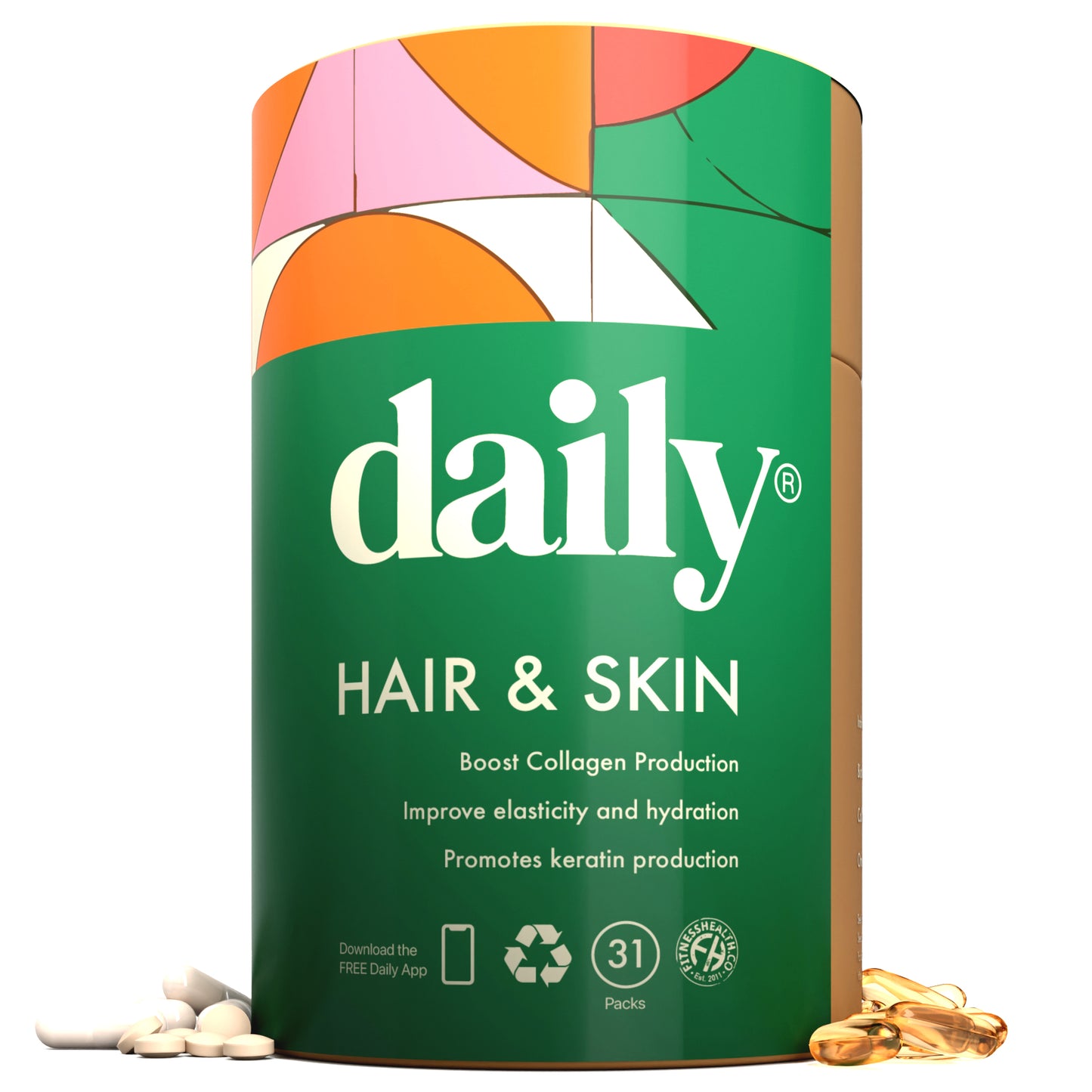 Hair & Skin Daily Pack