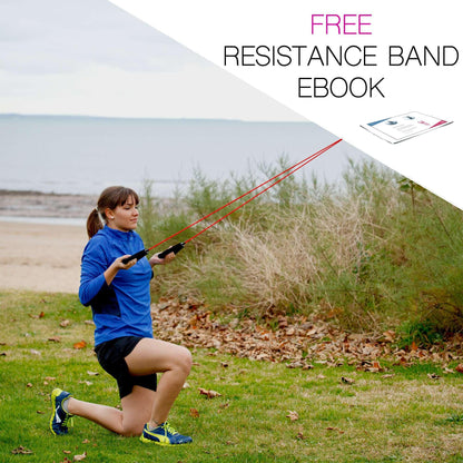 Exercise Band Set 11 pcs - FH Pro Advanced Resistance - Fitness Health 