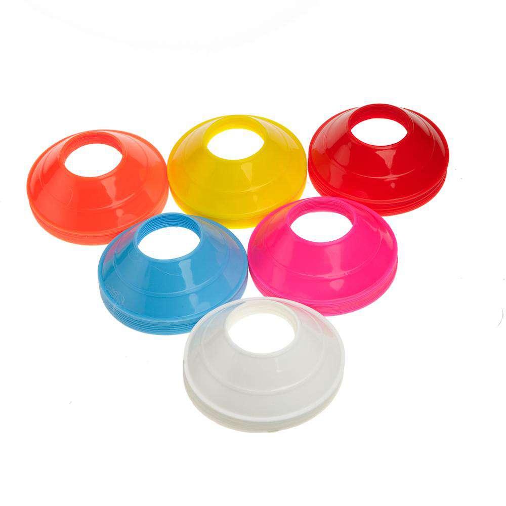 FH Mini Cone Set Marker Saucers Set 60 Cones - Fitness Health 
