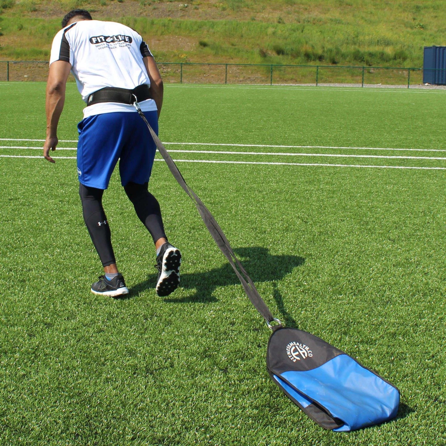 FH Pro Speed Sled Sack Weight Sprint Trainer Power Bag - Fitness Health 